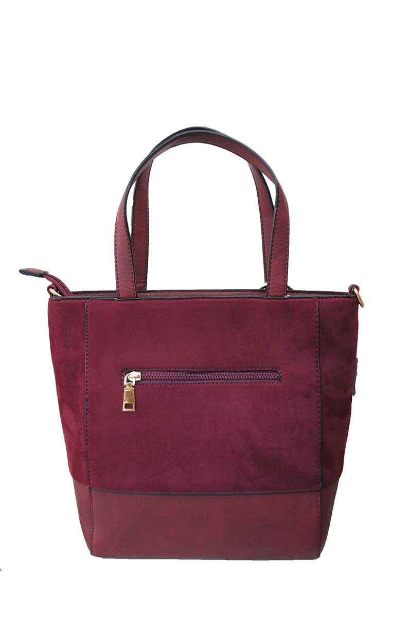 Bolso granate antelina - Imagen 2